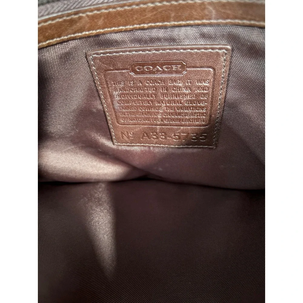 Coach vintage brown